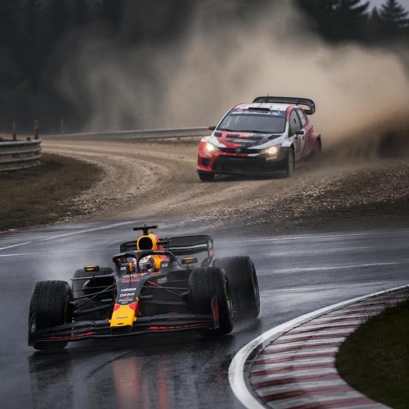 Boj na trati: F1 vs. Rallye!