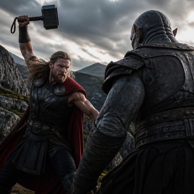 Thor a jeho kladivo: Legendární souboj