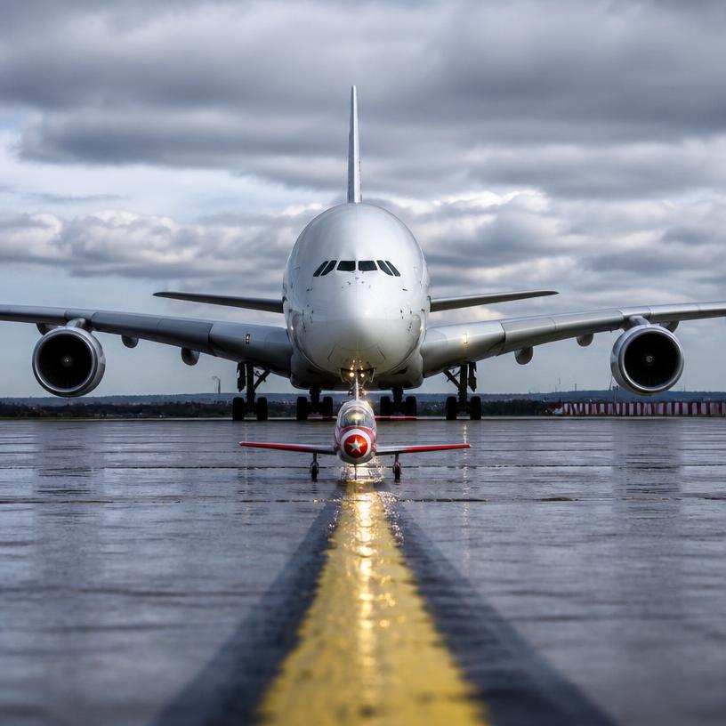 Hvězdičkový souboj s Airbus A380
