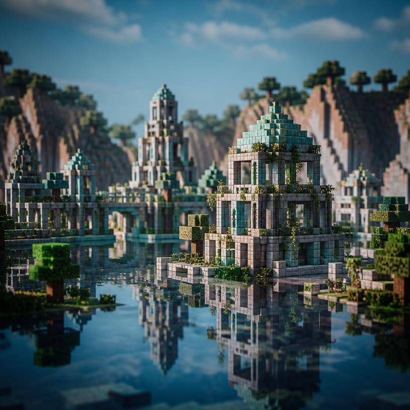 Atlantida v Minecraftu: Jak to vidíš?