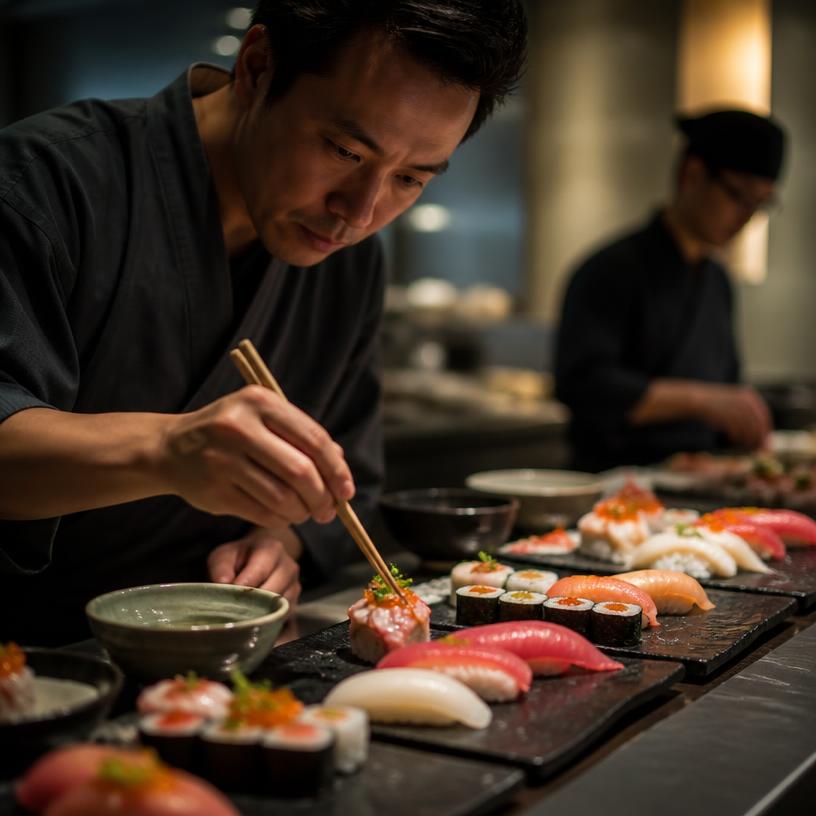 Sushi challenge: Umění na talíři