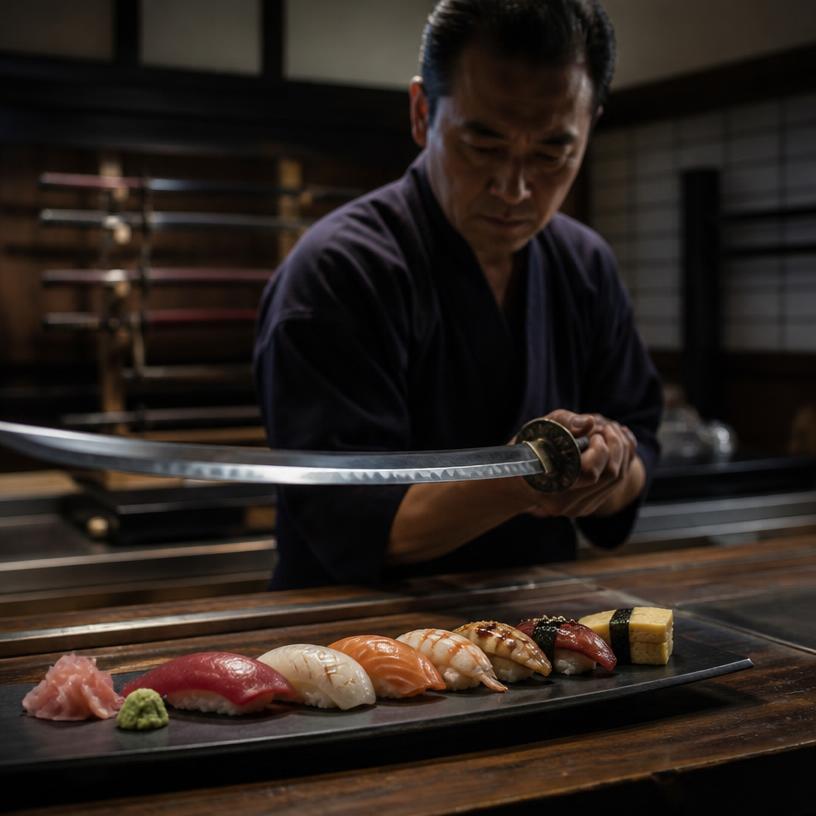 Jak chutná pravé sushi a katanas?