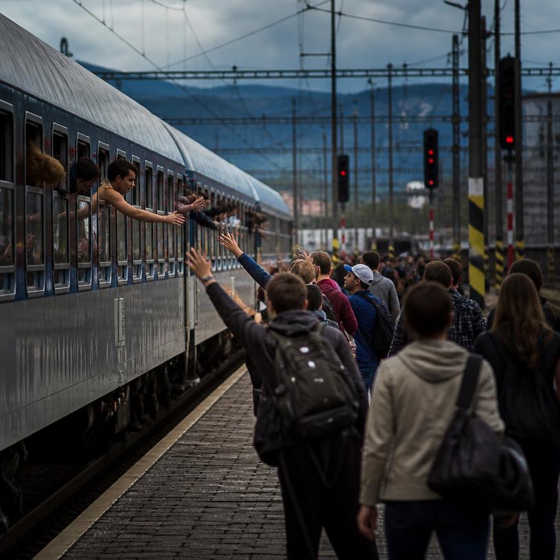 Cestování vlakem: Zápasy o vlaky!