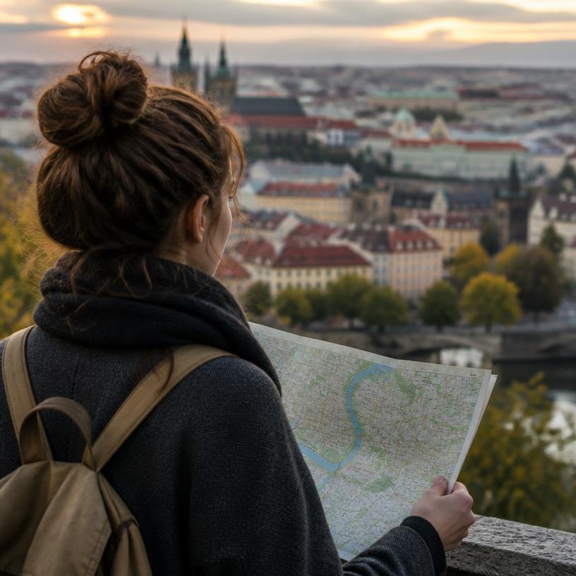 Pohled do mapy: Hlavní města v našich srdcích