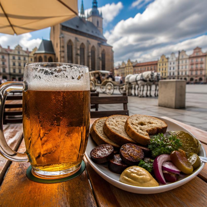 Pilsner, ležák a chuťovky z Plzně