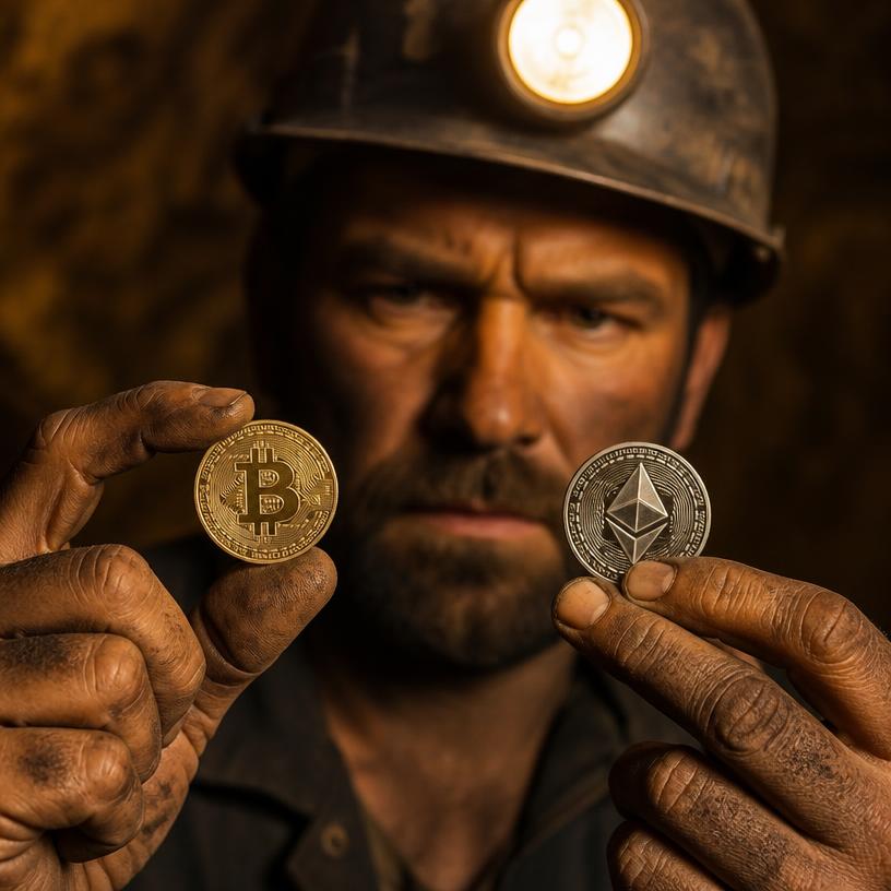 Bitcoin nebo Ethereum: Který z pokladů si vybereš?