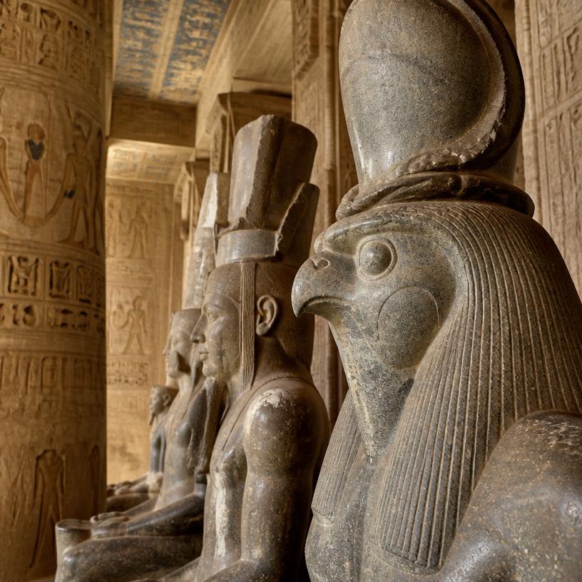Tajemství božské trojice starého Egypta