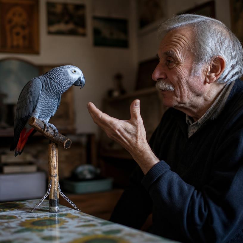 Mluvící papoušci a jejich dovednosti