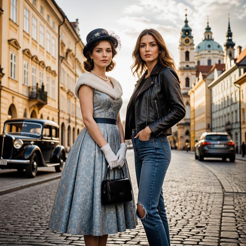 Móda skrze čas: Vintage vs. moderní