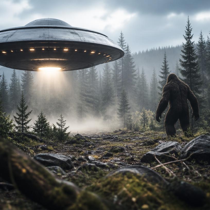 UFO vs. Bigfoot: Kdo vyhraje v souboji záhad?
