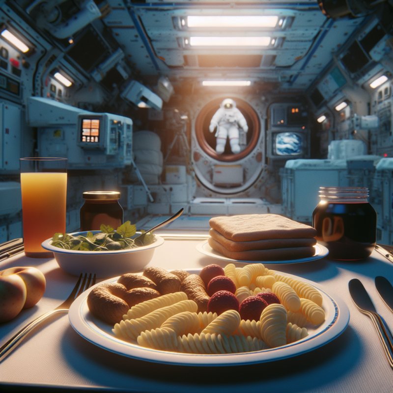 Kulturní degustace ve stavu beztíže: Jídlo na ISS