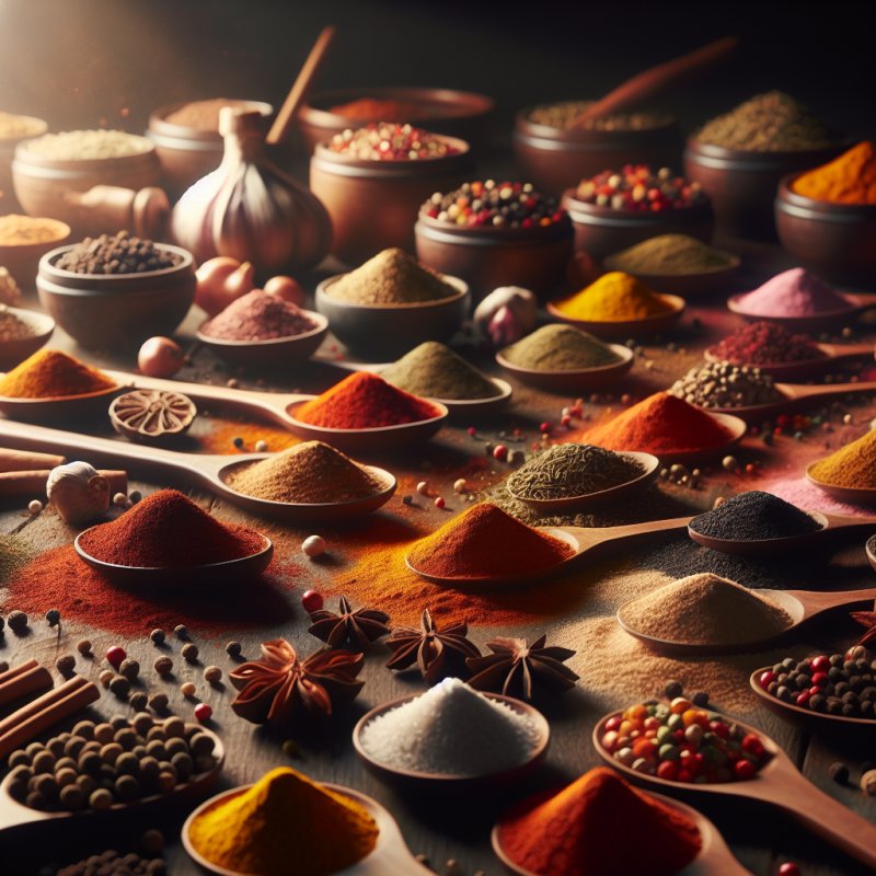 Poznejte koření podle jeho barev!