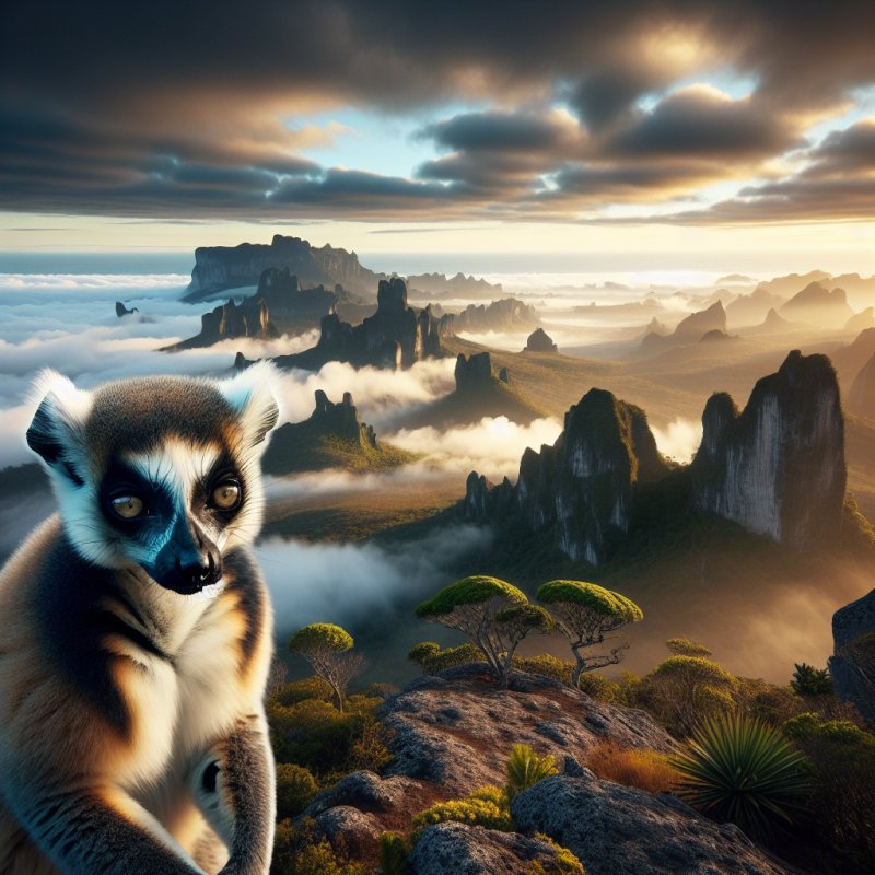 Objev tajemství Madagaskaru: Ostrovní unikáty a lemuři